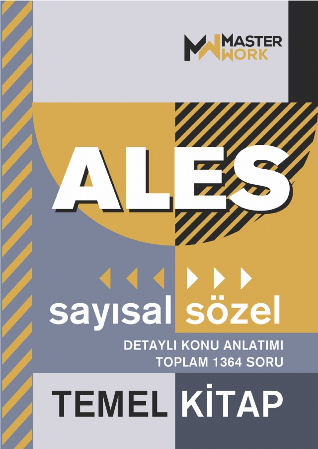ALES Temel Kitap / Sayısal-Sözel Detaylı Konu Anlatımı ALES Temel Kitap / Sayısal-Sözel Detaylı Konu Anlatımı