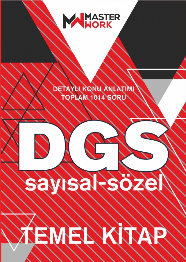 DGS Temel Kitap / Sayısal-Sözel Detaylı Konu Anlatımı DGS Temel Kitap / Sayısal-Sözel Detaylı Konu Anlatımı