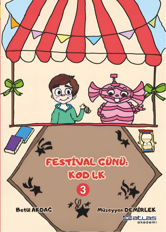 FESTİVAL GÜNÜ KOD 4K - 3. Kitap - (Sticker Hediyeli) FESTİVAL GÜNÜ KOD 4K - 3. Kitap - (Sticker Hediyeli)