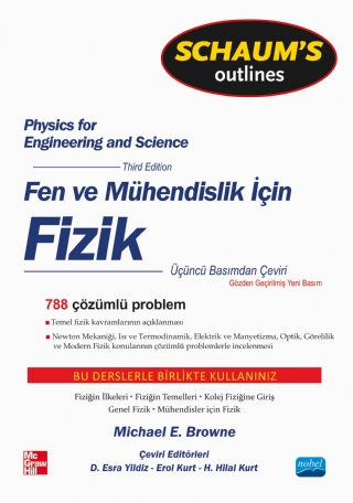 Fen ve Mühendisler için FİZİK Schaum&#39;s - Physics for Engineering and Science - Schaum&#39;s