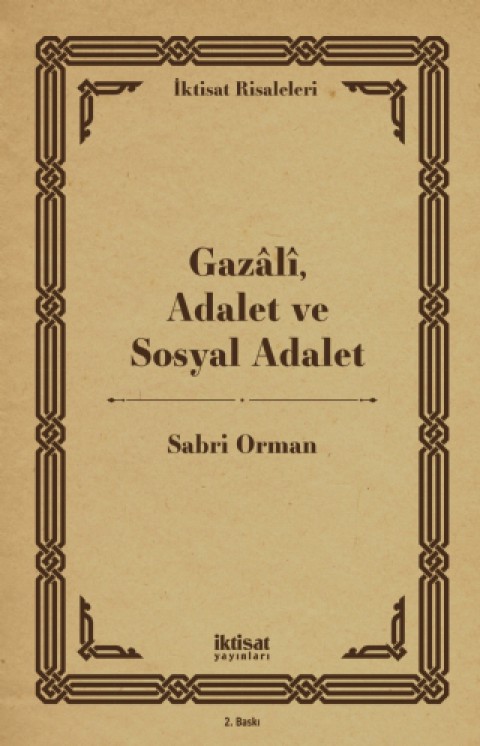 Gazâlî, Adalet ve Sosyal Adalet
