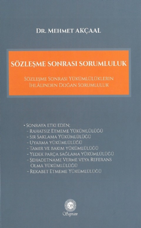 Sözleşme Sonrası Sorumluluk